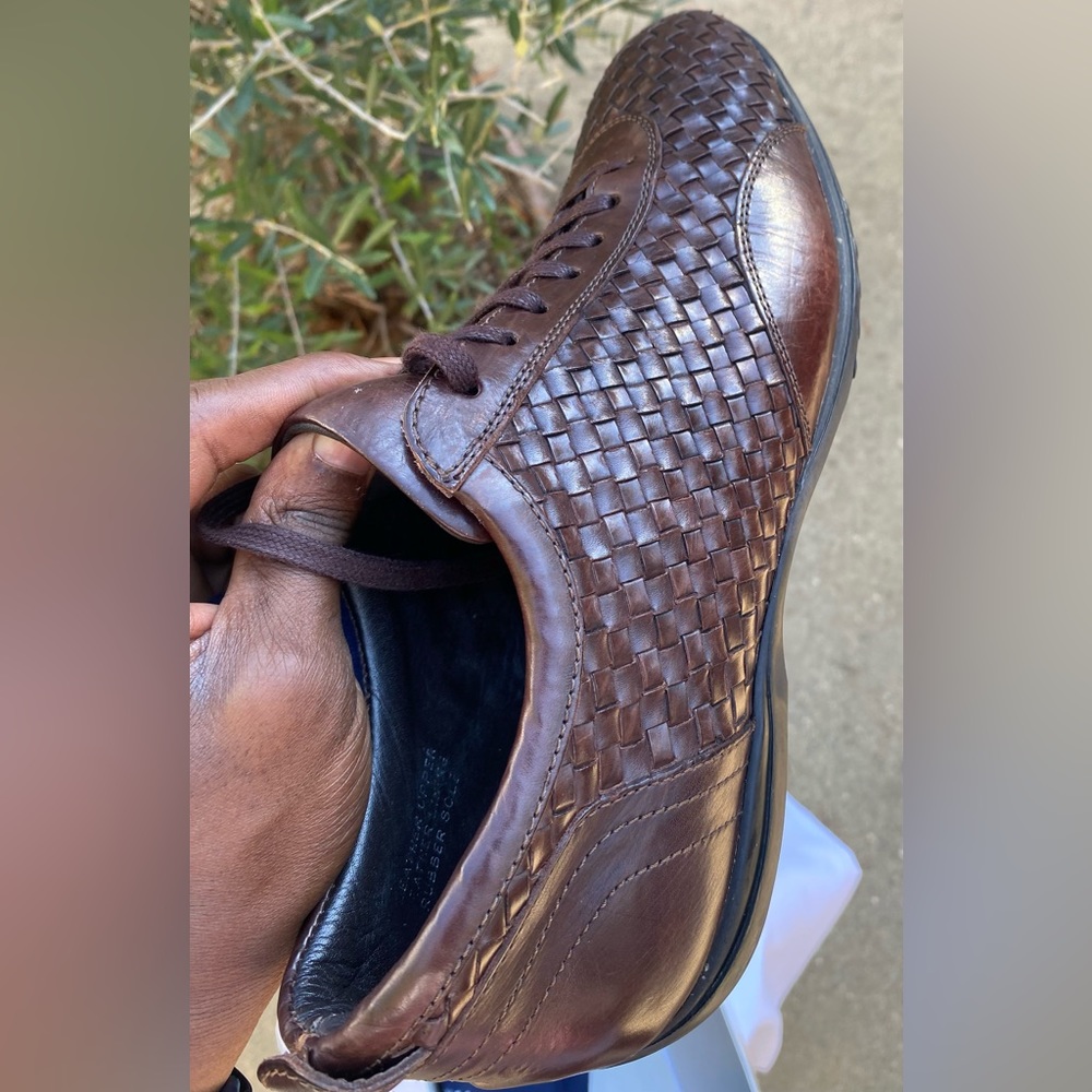 NW Paul Fredrick 🇮🇹 Fabio 💯 leather Oxfords Sz 10 - Picture 8 of 13
